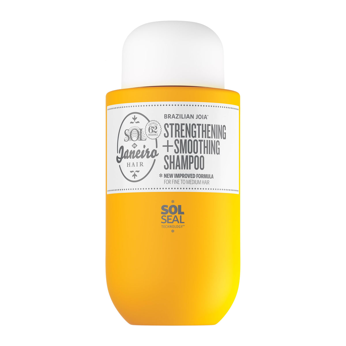 Sol de Janeiro front bottle shot showing packaging and lightweight benefits