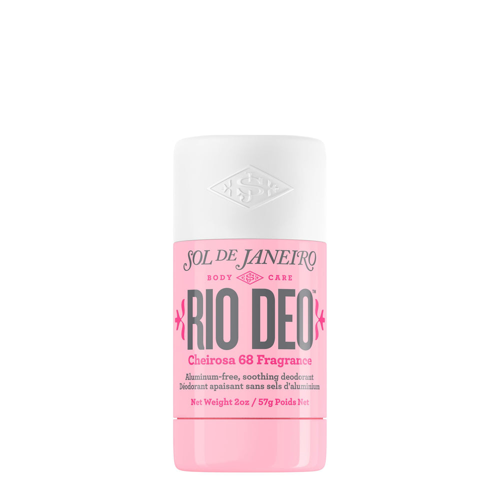 Sol de Janeiro front packaging shows Cheirosa 68 scent and benefit of fresh scent