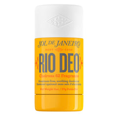 Sol de Janeiro front packaging showing refillable deodorant benefits
