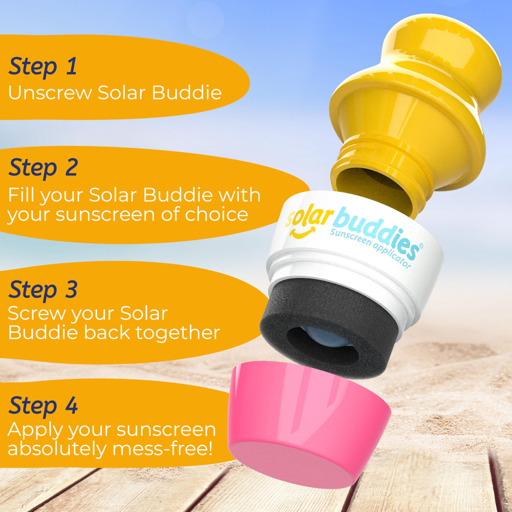 Solar Buddies replaceable heads set emphasizing cost saving and extended product life