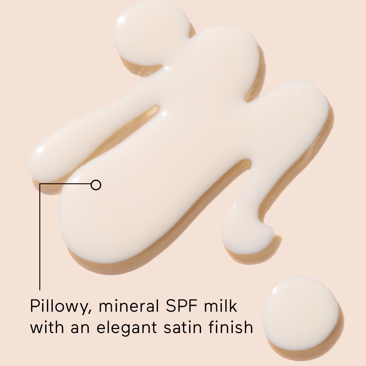 Solara Suncare texture pool showing silky milk consistency and hydration
