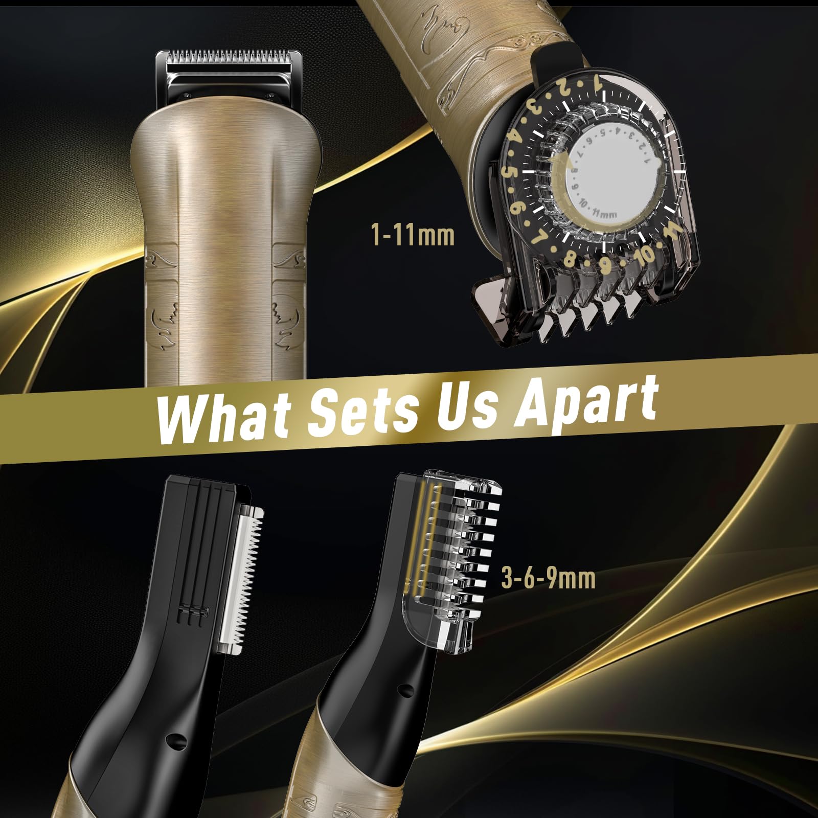 Solati textured metal grip close detail for comfortable secure handling