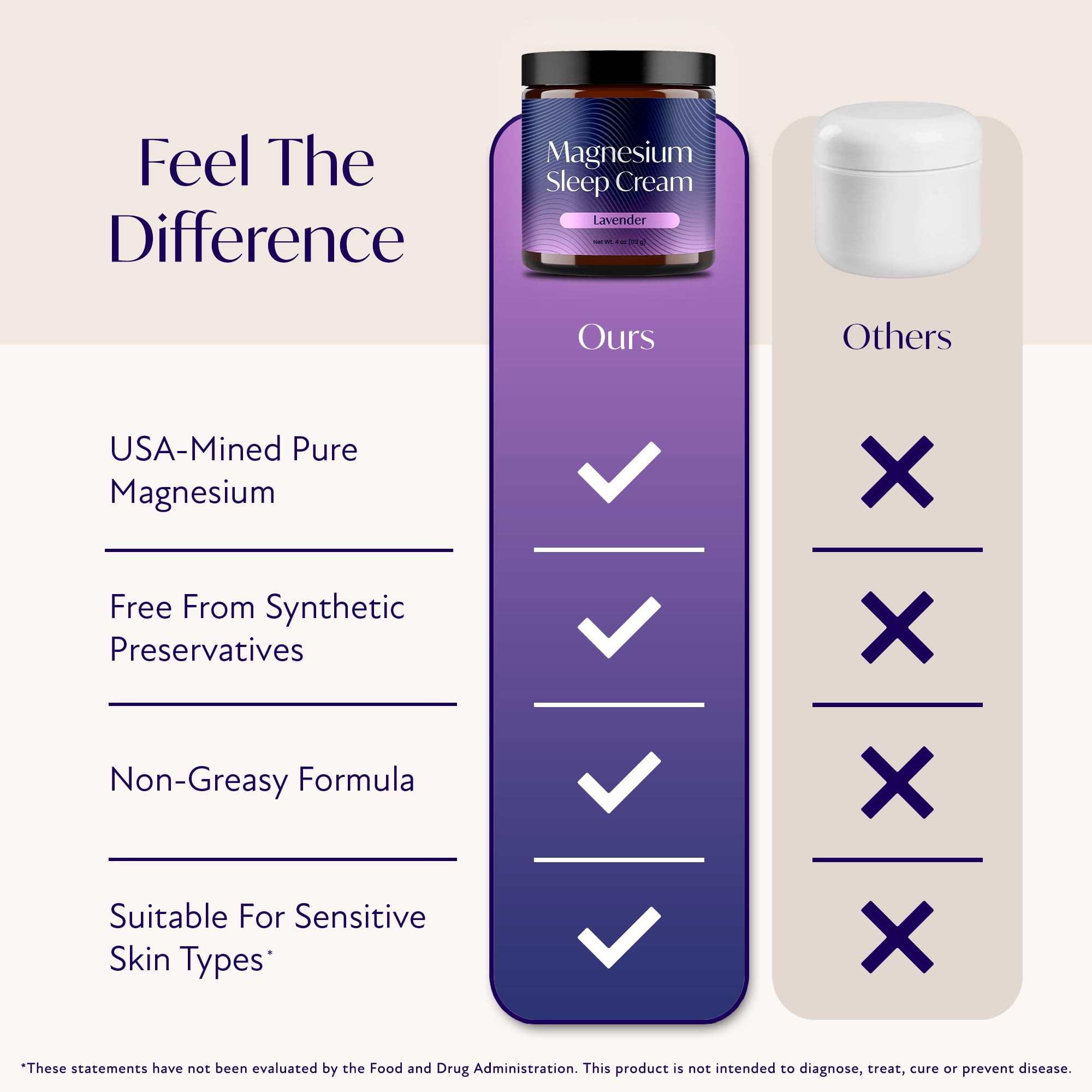 Solinia open jar revealing creamy interior for deep moisturization and skin comfort
