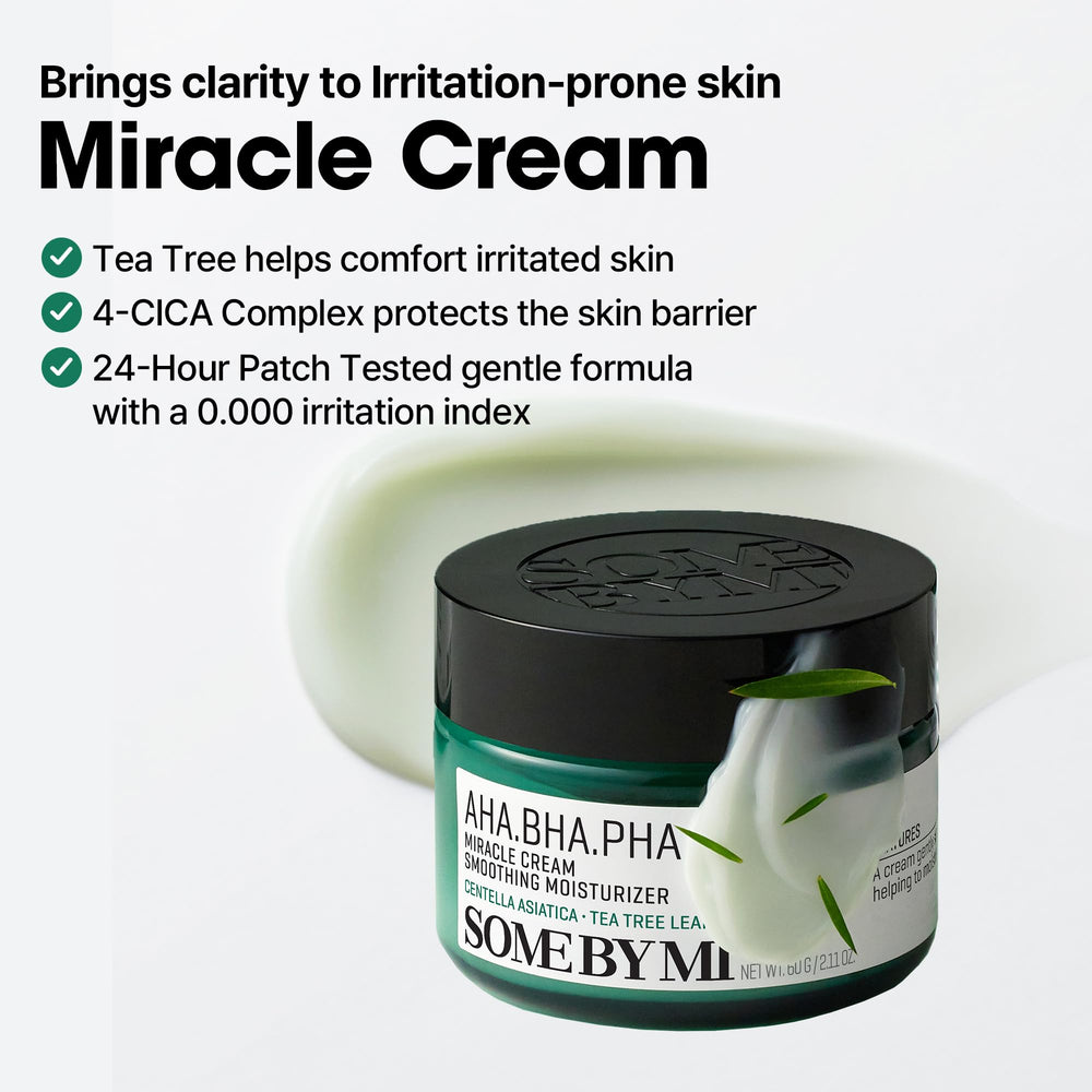 SOME BY MI centella ingredient focus illustrating soothing botanical added for calmer skin