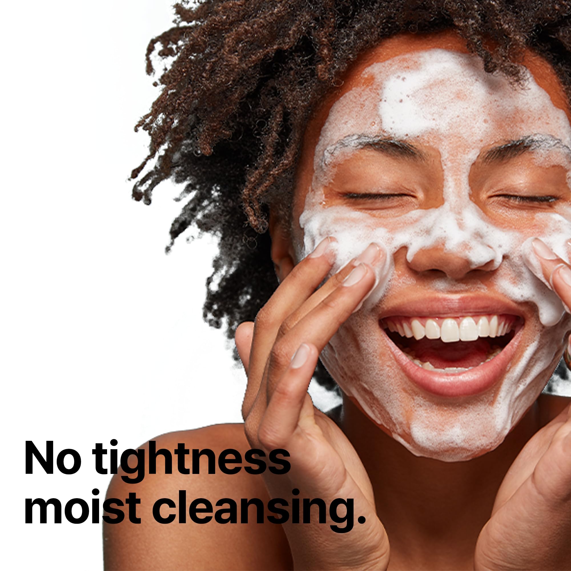 SOME BY MI foam lather on hand demonstrating soft, rich foam for effective cleansing