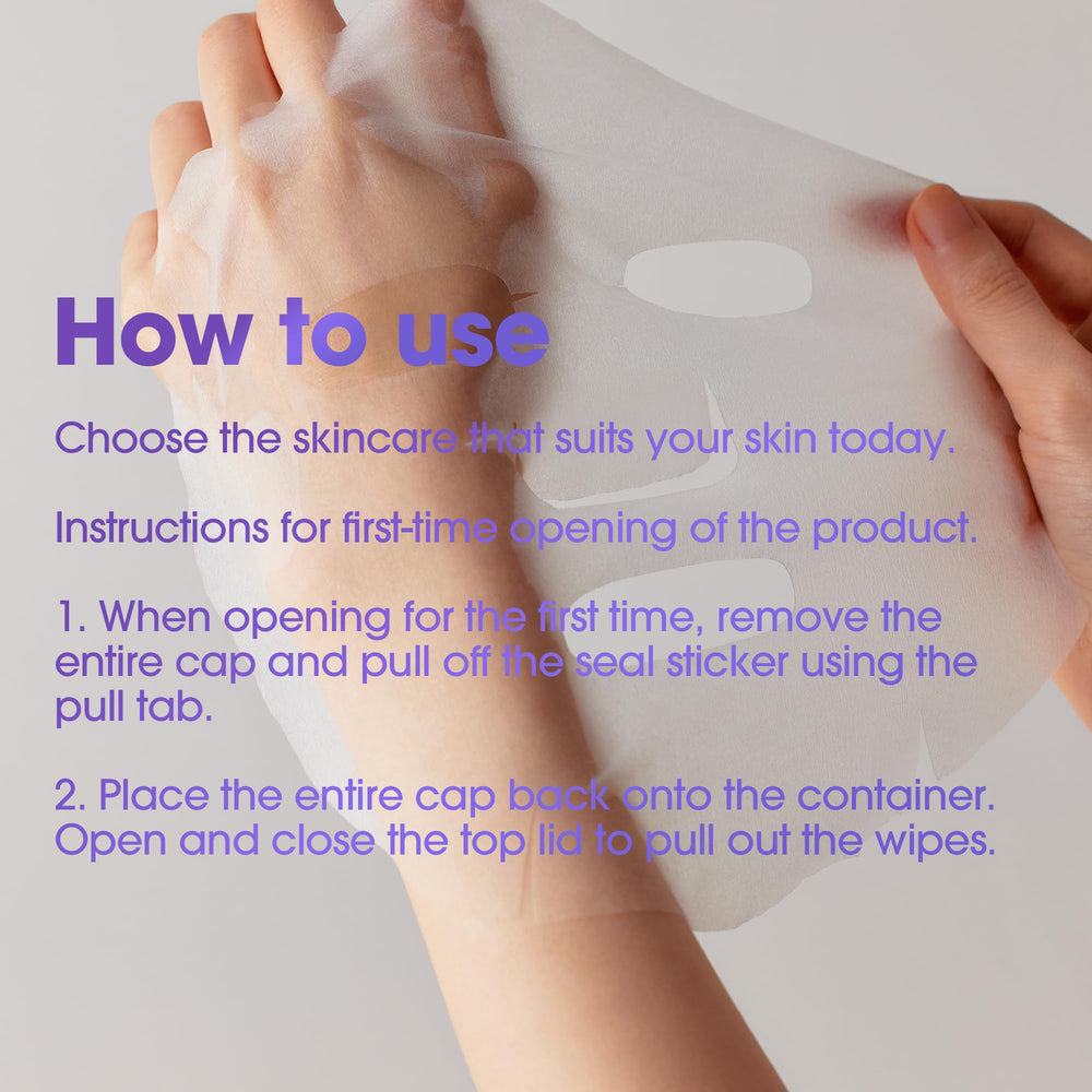 SOME BY MI mask used in bathroom routine conveying daily use