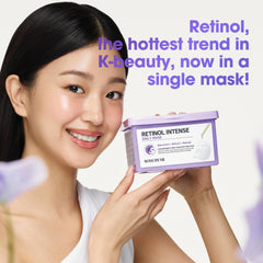SOME BY MI mask applied on face demonstrating snug fit