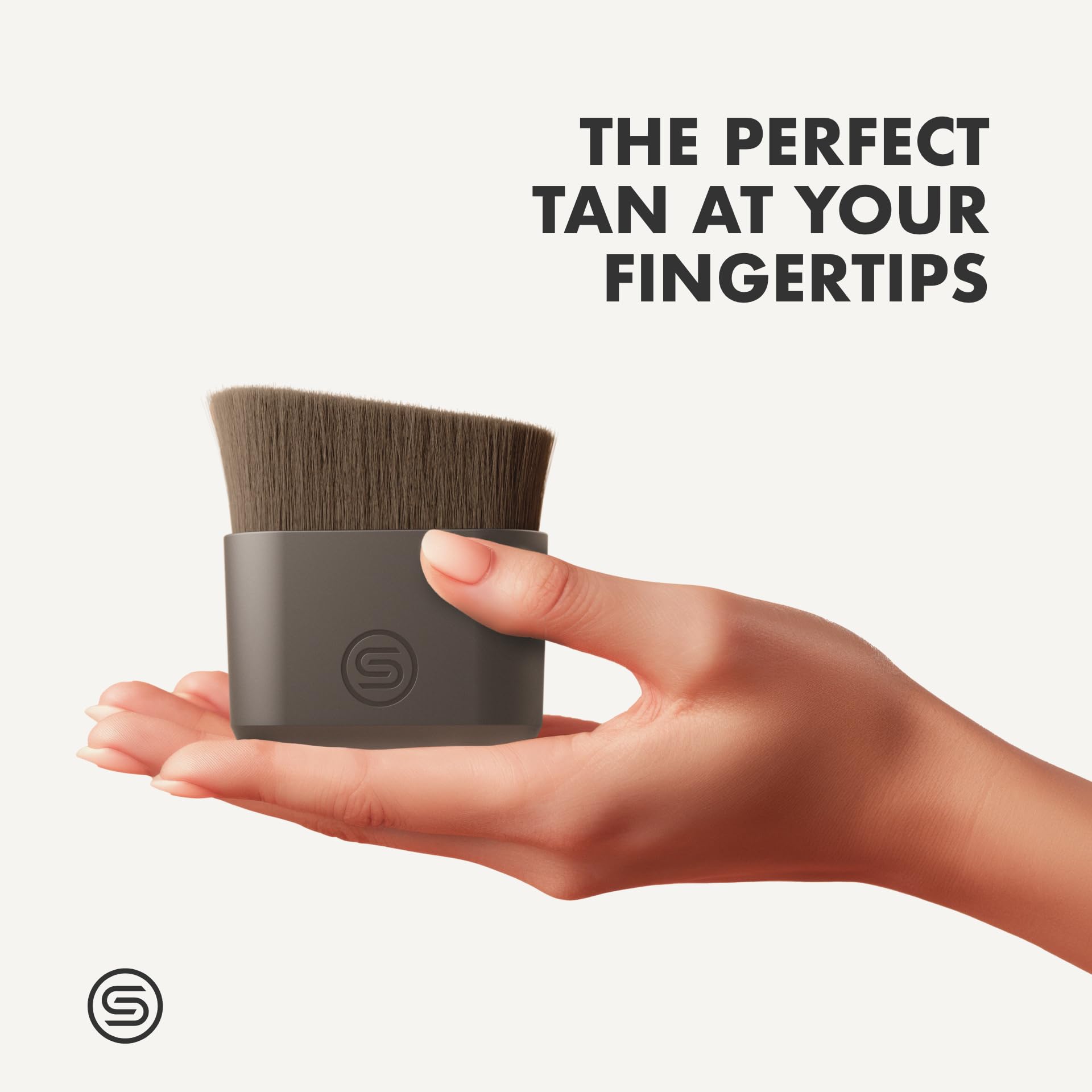 SONN brushes on vanity in lifestyle scene showing salon-quality results at home