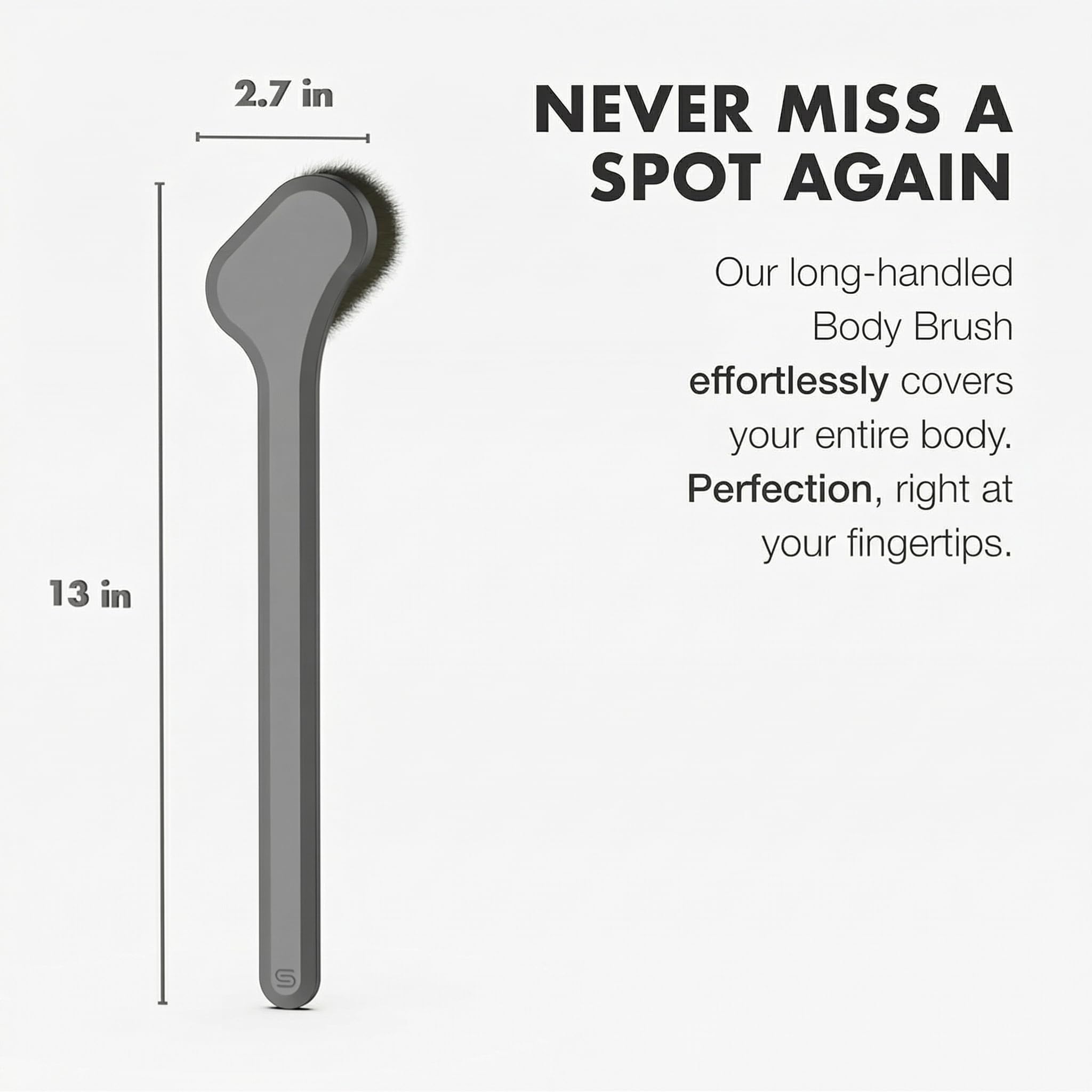 SONN PRODUCTS handle grip and hanging hook detail for easy storage and control