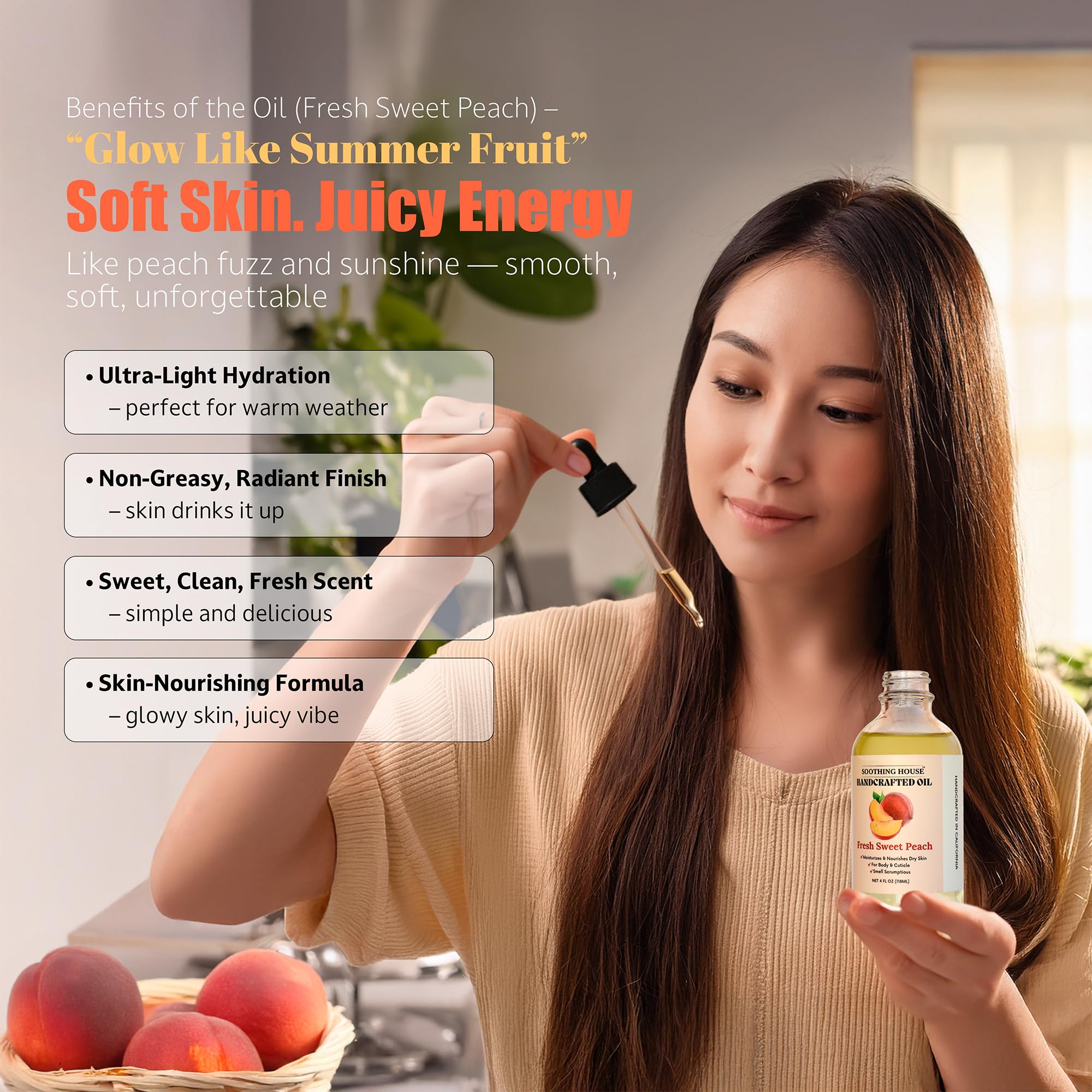 Soothing House bottle on bathroom shelf lifestyle showing everyday routine benefit