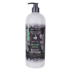 Soothing Touch front bottle view showing label and size for reliable hydration