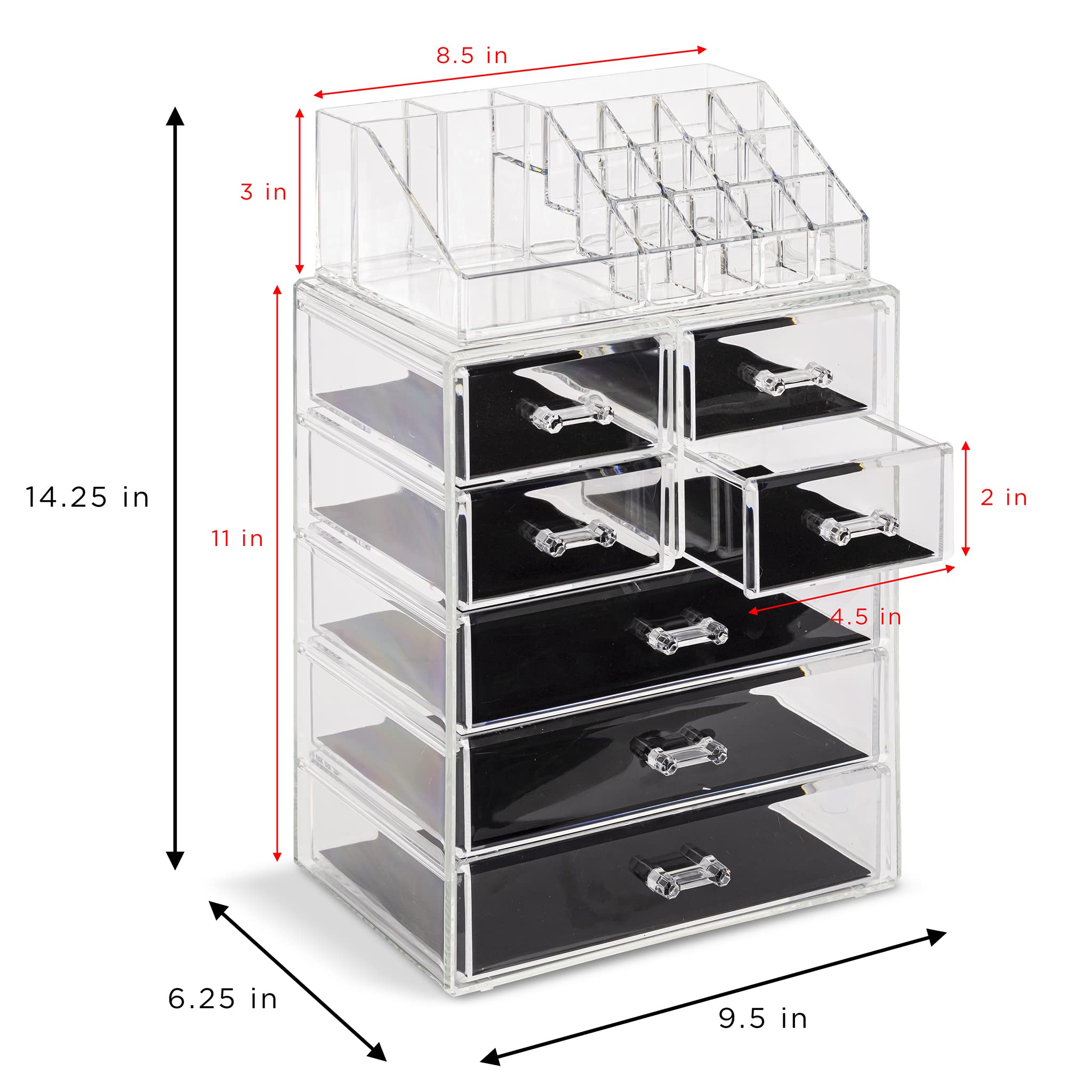 Sorbus shelf liner close-up protecting acrylic and preventing scratches