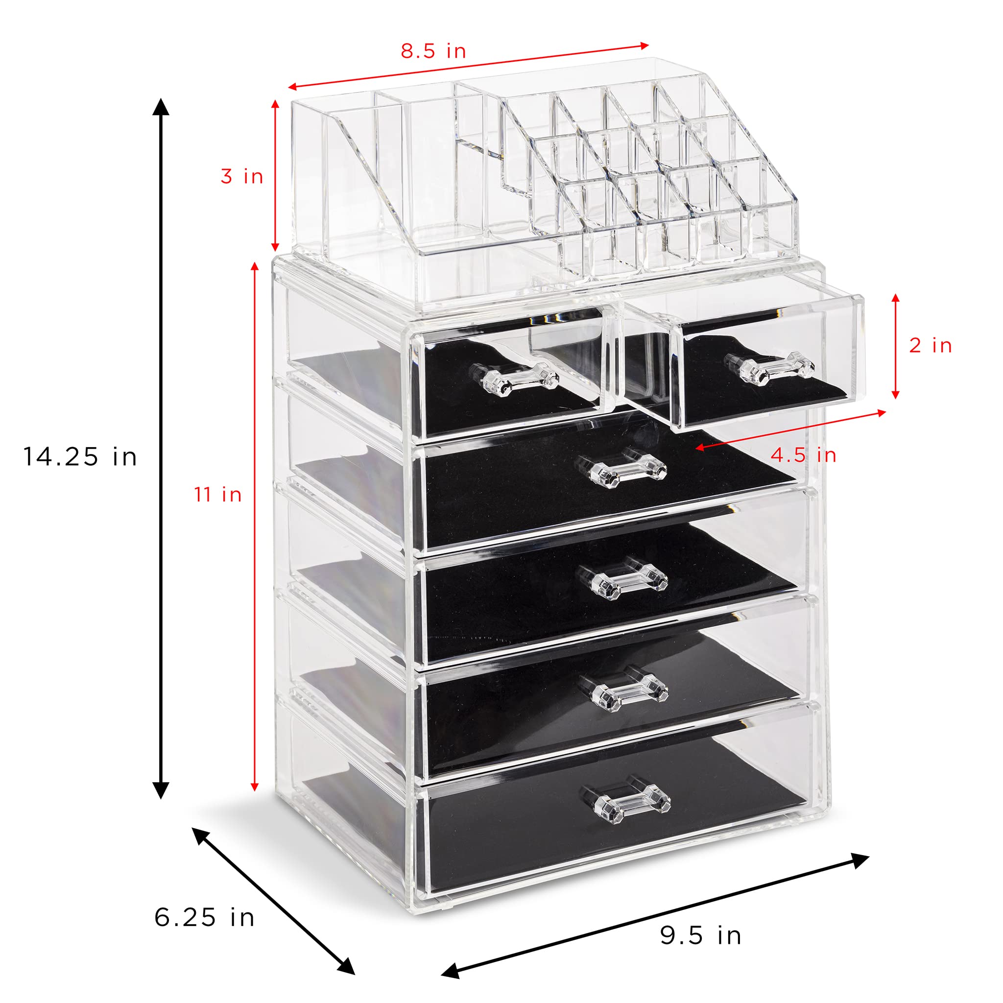 Sorbus shelf liner texture protecting products from scratches and movement