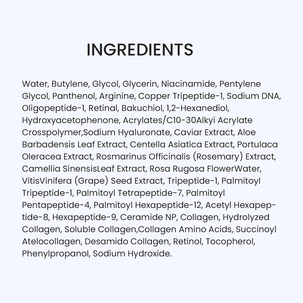 SORNBEO close-up of directions and ingredient panel showing transparency and clear guidance