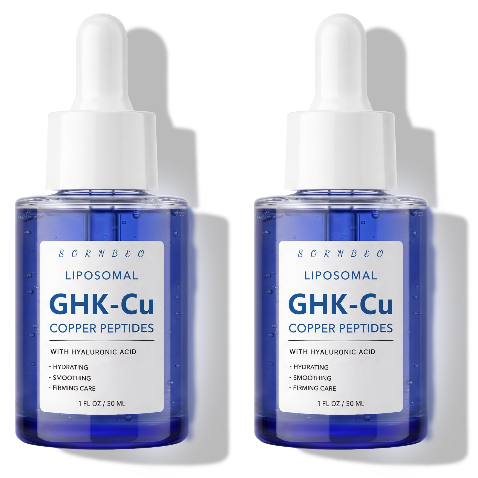 SORNBEO serum front packaging shows clean design and clear benefits