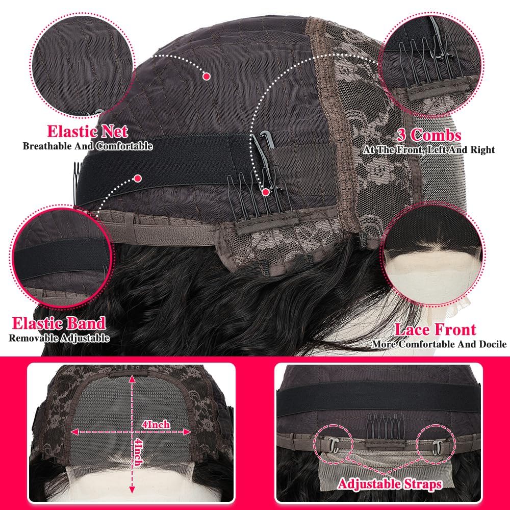 SOSATISFY texture detail highlighting soft, bouncy unprocessed hair