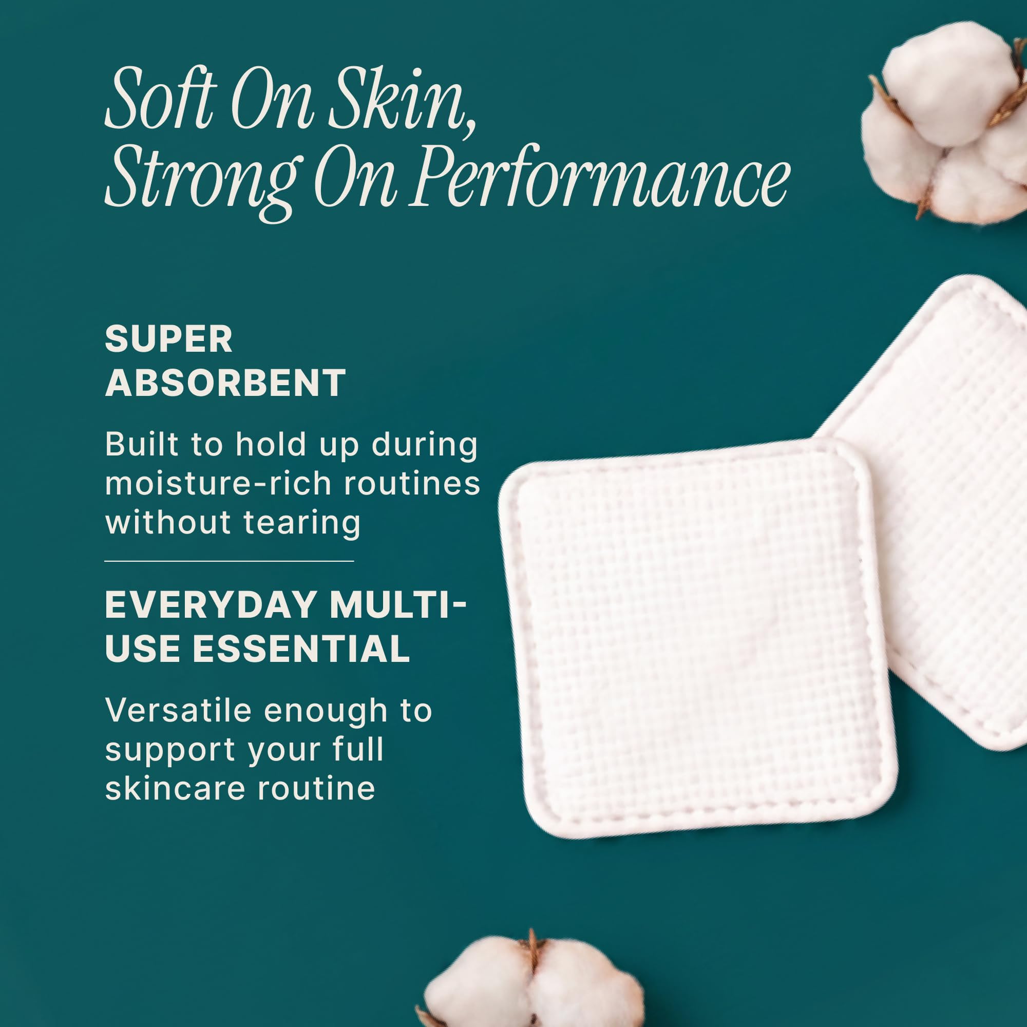 SoulSation pad removing eye makeup demonstrating gentle, effective cleansing