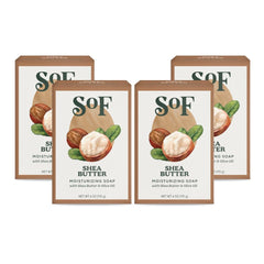 South Of France front packaging showing moisturizing shea butter benefits