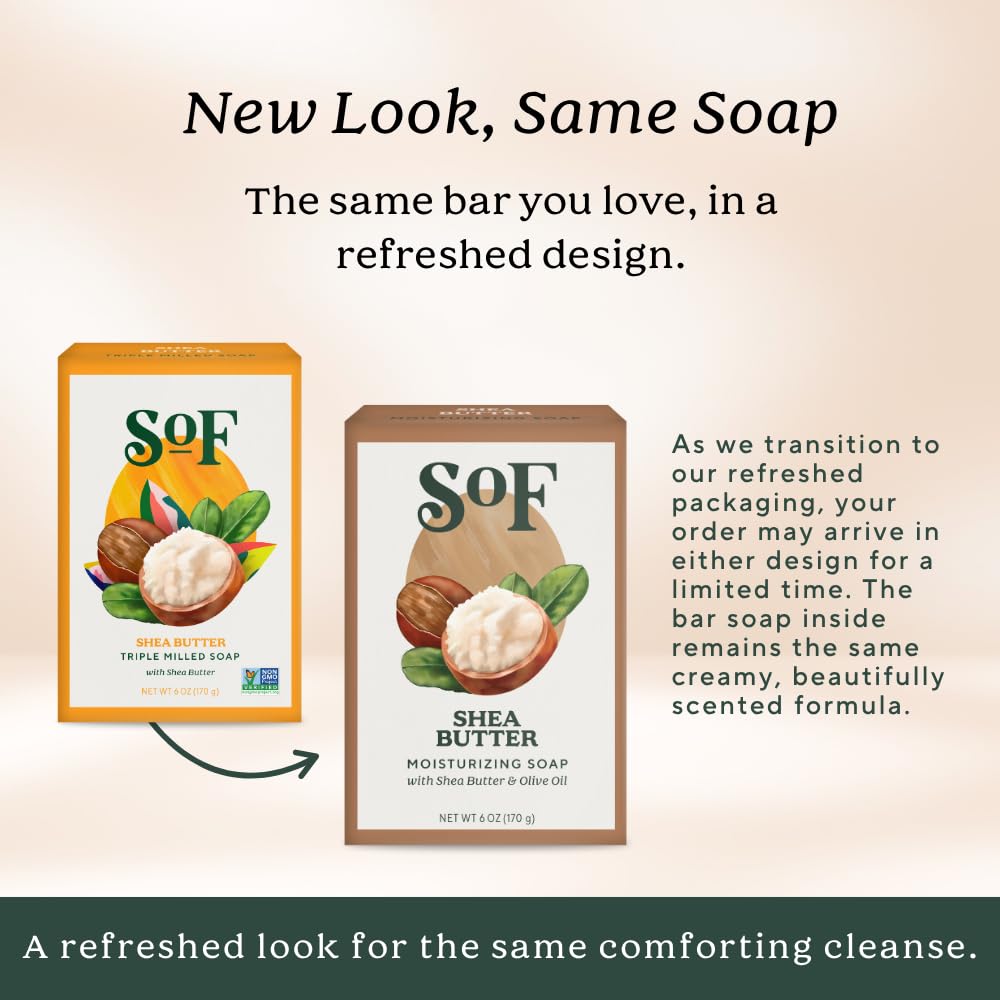 South Of France bar in shower setting illustrating gentle daily cleansing