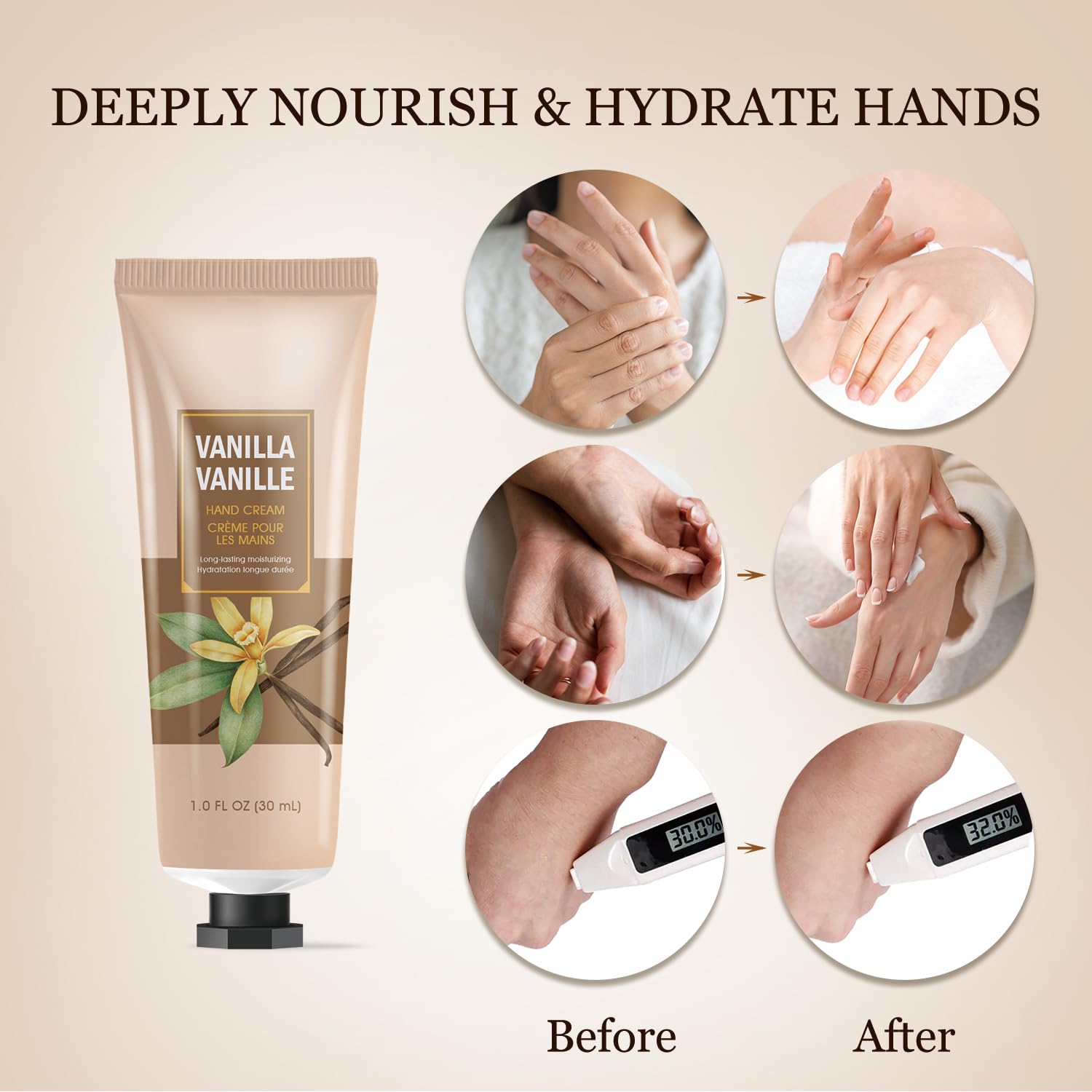 spa luxetique tube beside wallet showing compact travel-friendly size
