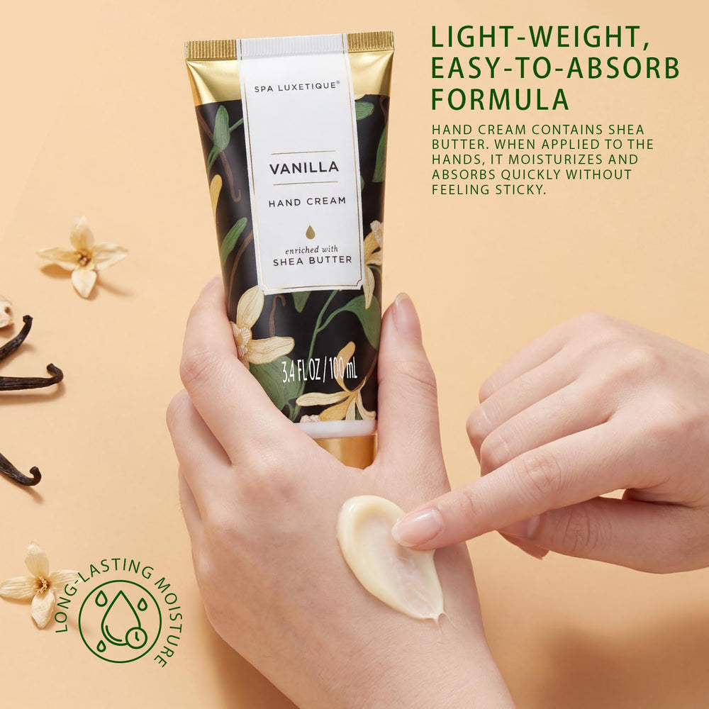 spa luxetique creamy body butter texture on spoon, rich hydration for dry skin