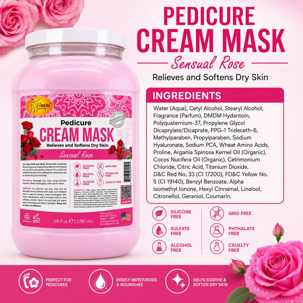 SPA REDI cream texture close-up showing rich scoopable consistency benefit