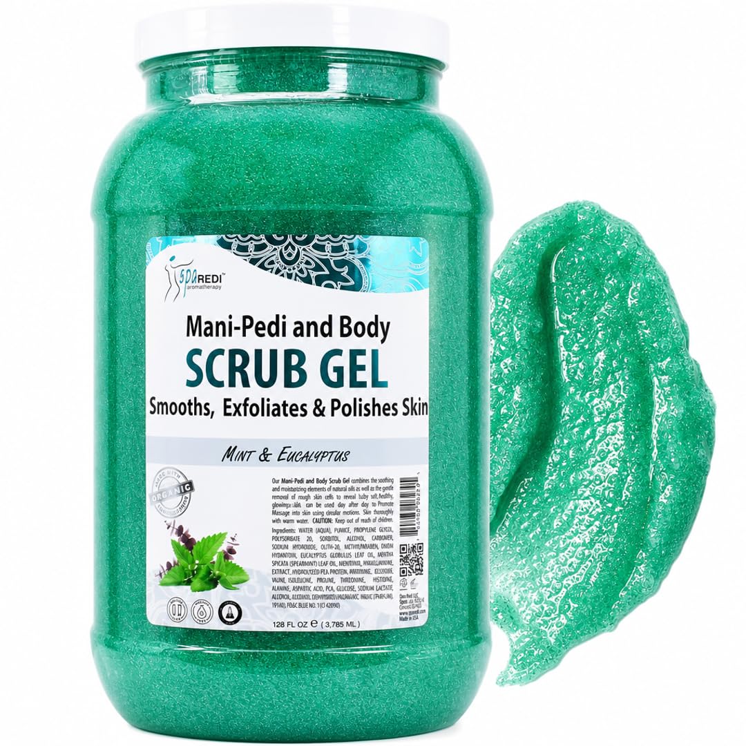 SPA REDI front packaging showing 128 oz professional size and clear labeling benefit