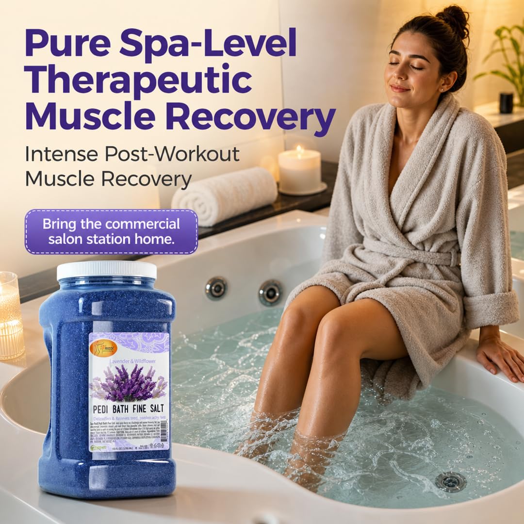 SPA REDI in home bathtub with lavender for calming relaxation benefits