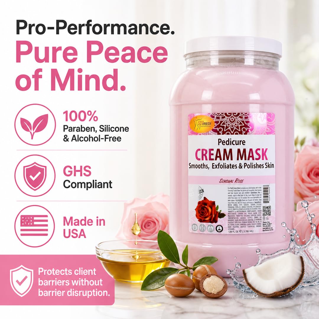 SPA REDI label detail with ingredient highlights showing clean formulation benefit