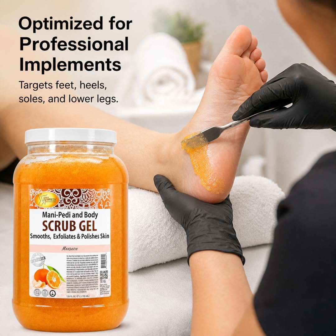 SPA REDI used with pedicure tools illustrating compatibility and tool-ready consistency