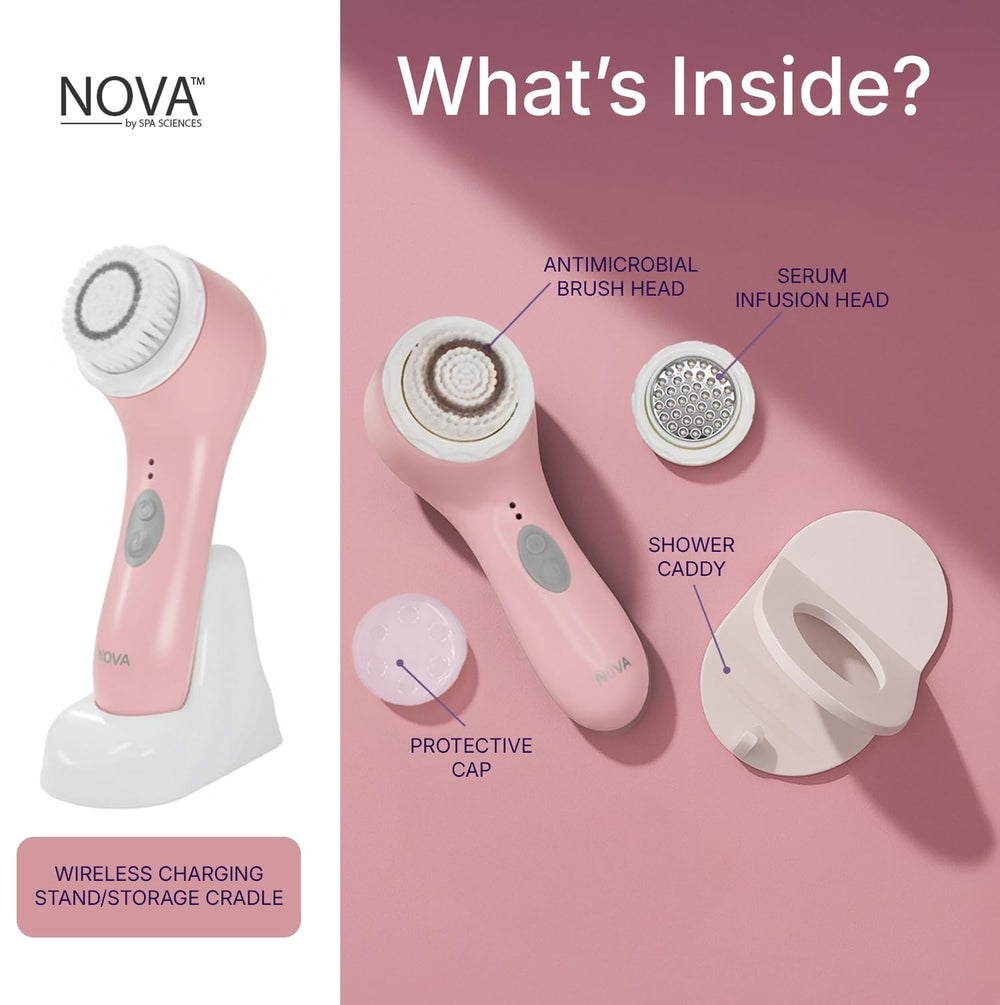 Spa Sciences NOVA packaging with warranty card displaying included two-year limited warranty