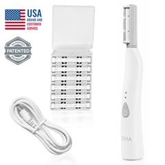 SPA SCIENCES SIMA blade detail highlighting precise edge for gentle hair removal