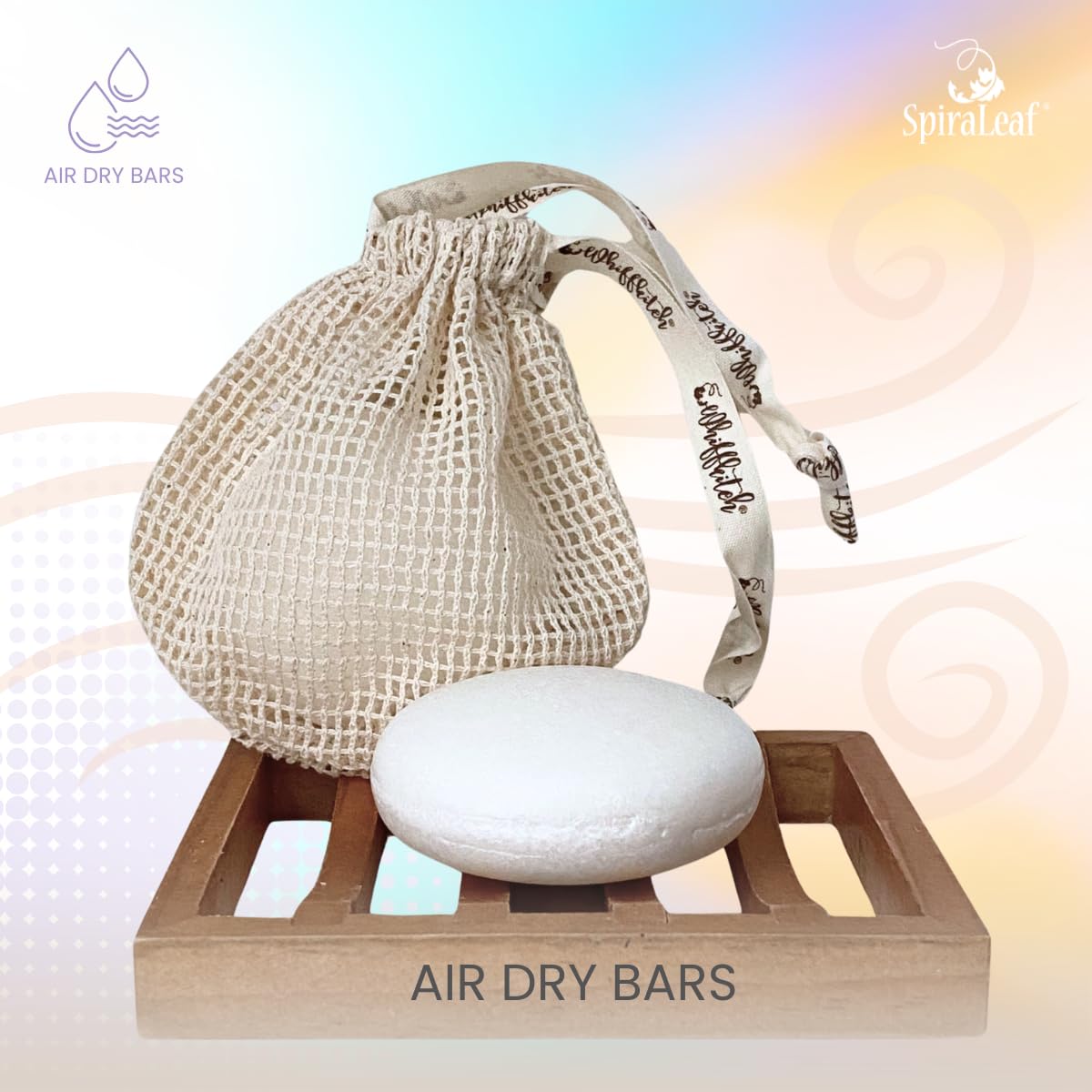Spiraleaf recyclable paper box packaging emphasizing zero-waste, eco-friendly benefit
