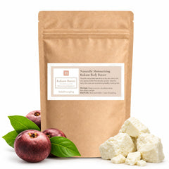 SpirZon Kokum Butter front packaging showing weight and neat resealable bag for storage