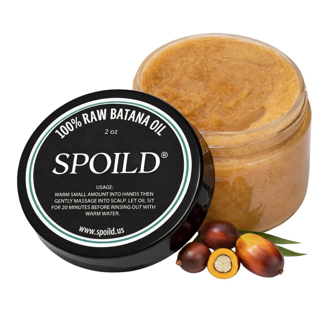 SPOILD front jar showing label and 2 oz size with clear benefit of pure oil