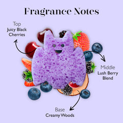 SPONGELLÉ Bat producing creamy lather in hand for easy cleansing benefit