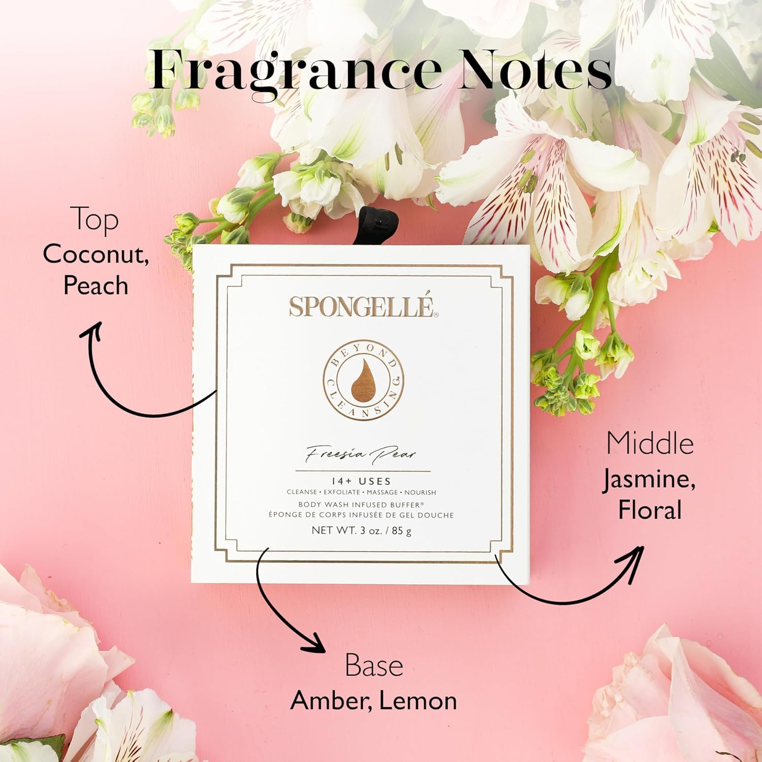 SPONGELLÉ boxed bundle gift styling in tissue for ready-to-give presentation
