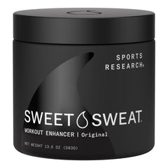 Sports Research Sweet Sweat jar front shows product and brand for clear identification and trust