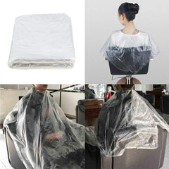 sportuli cape draped on adult client showing quick hygienic protection
