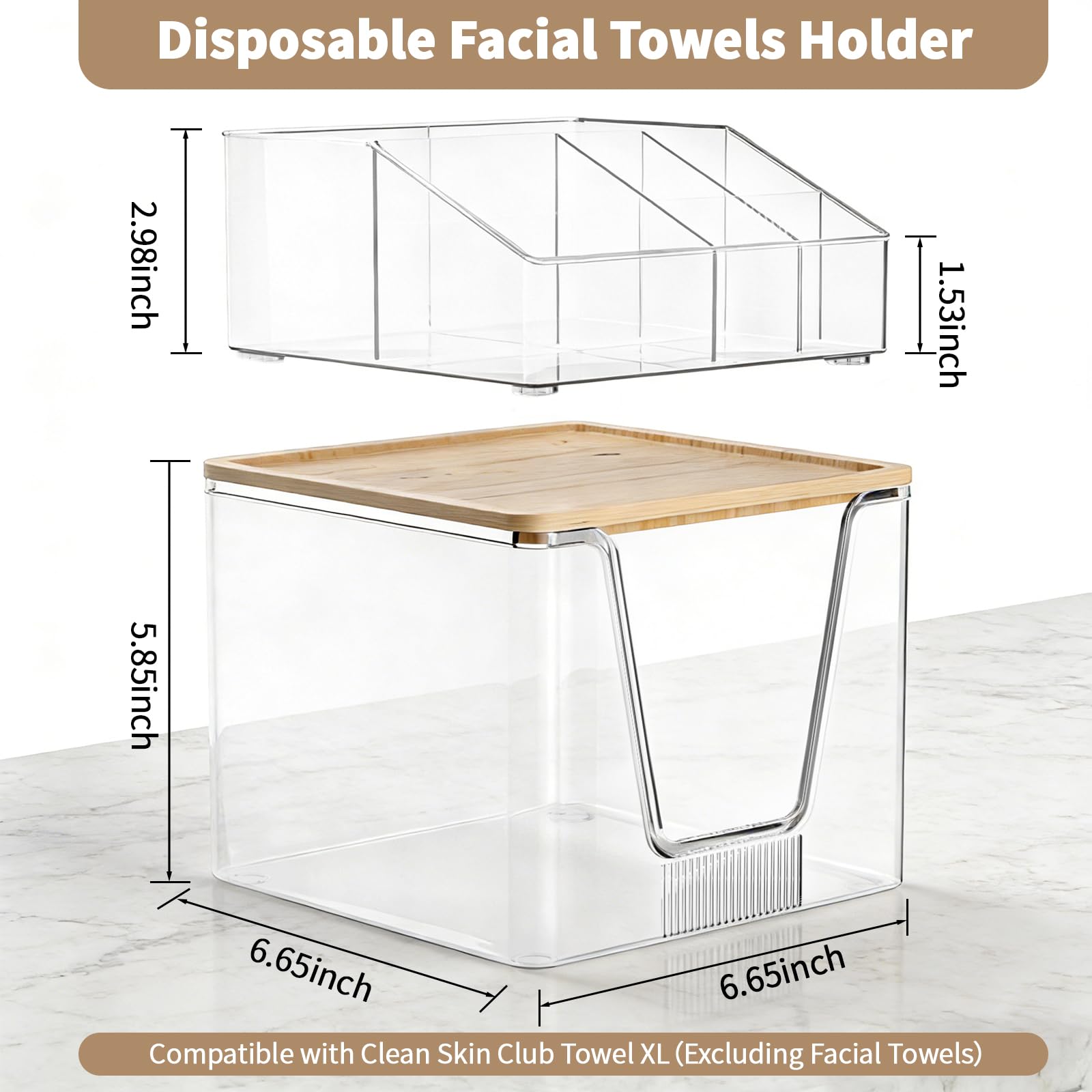 spospo bamboo lid detail highlighting natural cover and dust protection benefit
