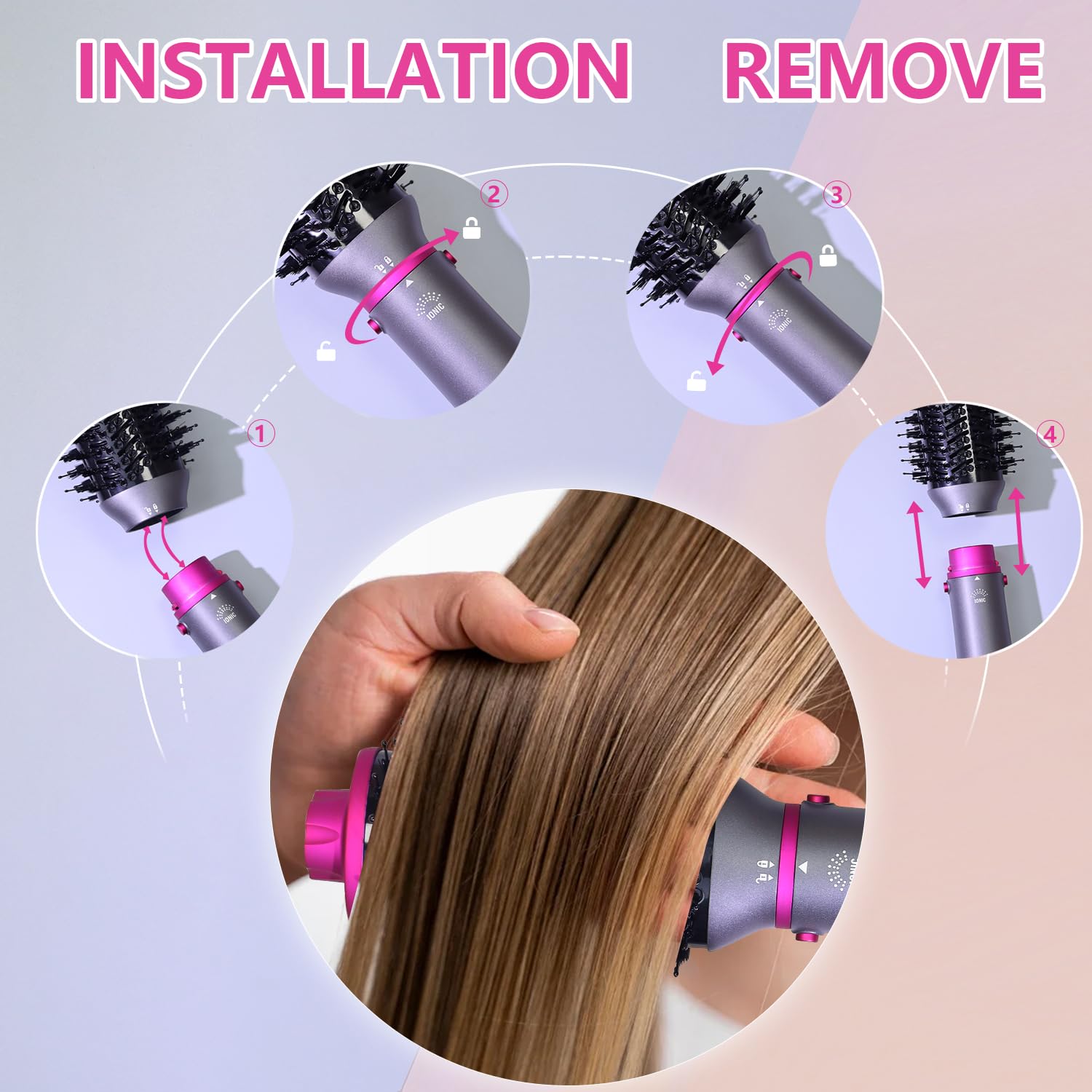 SPPZCUR removable filter detached for quick cleaning and upkeep