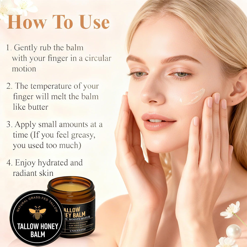 SPVMGRK packaging label closeup showing organic grass‑fed tallow sourcing benefit