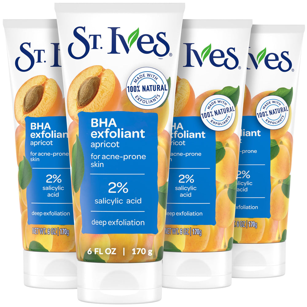 St. Ives front tube shot showing product and clear benefit of acne control