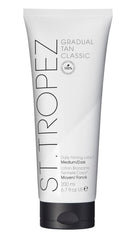 St.Tropez bottle front view showing packaging and immediate recognition benefits