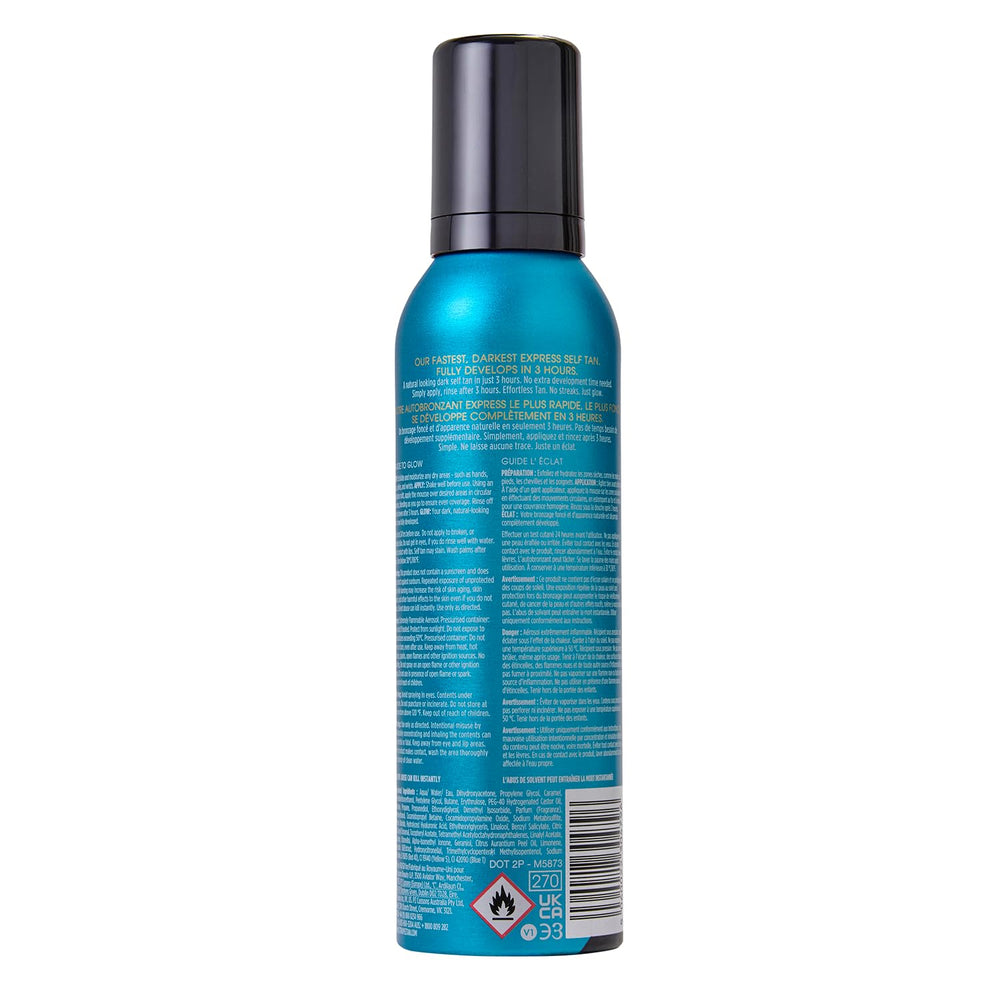 St.Tropez mousse in a beach bag ready for sunless glow