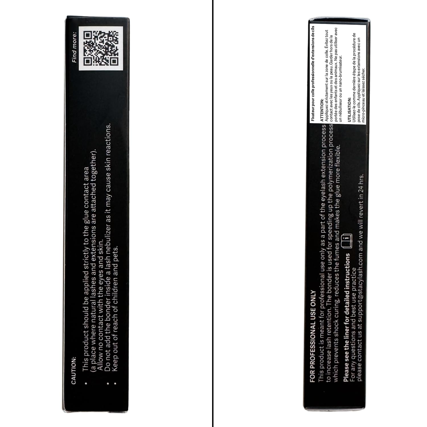 STACY LASH on model showcasing longer-lasting comfortable lashes