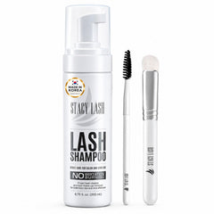 STACY LASH front bottle packaging showing 200ml size and gentle cleanser benefit