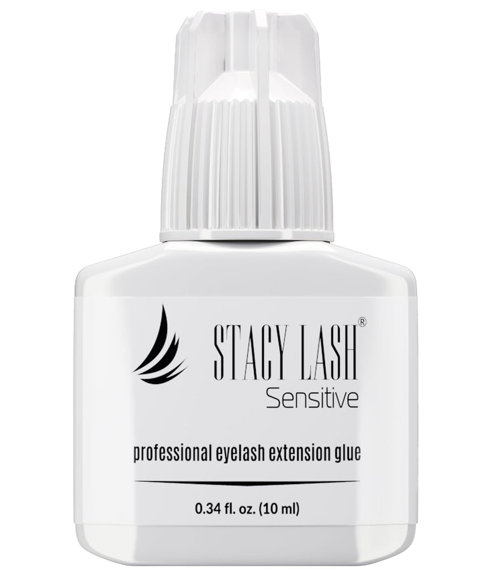 STACY LASH front packaging showing product and benefit low-fume formula
