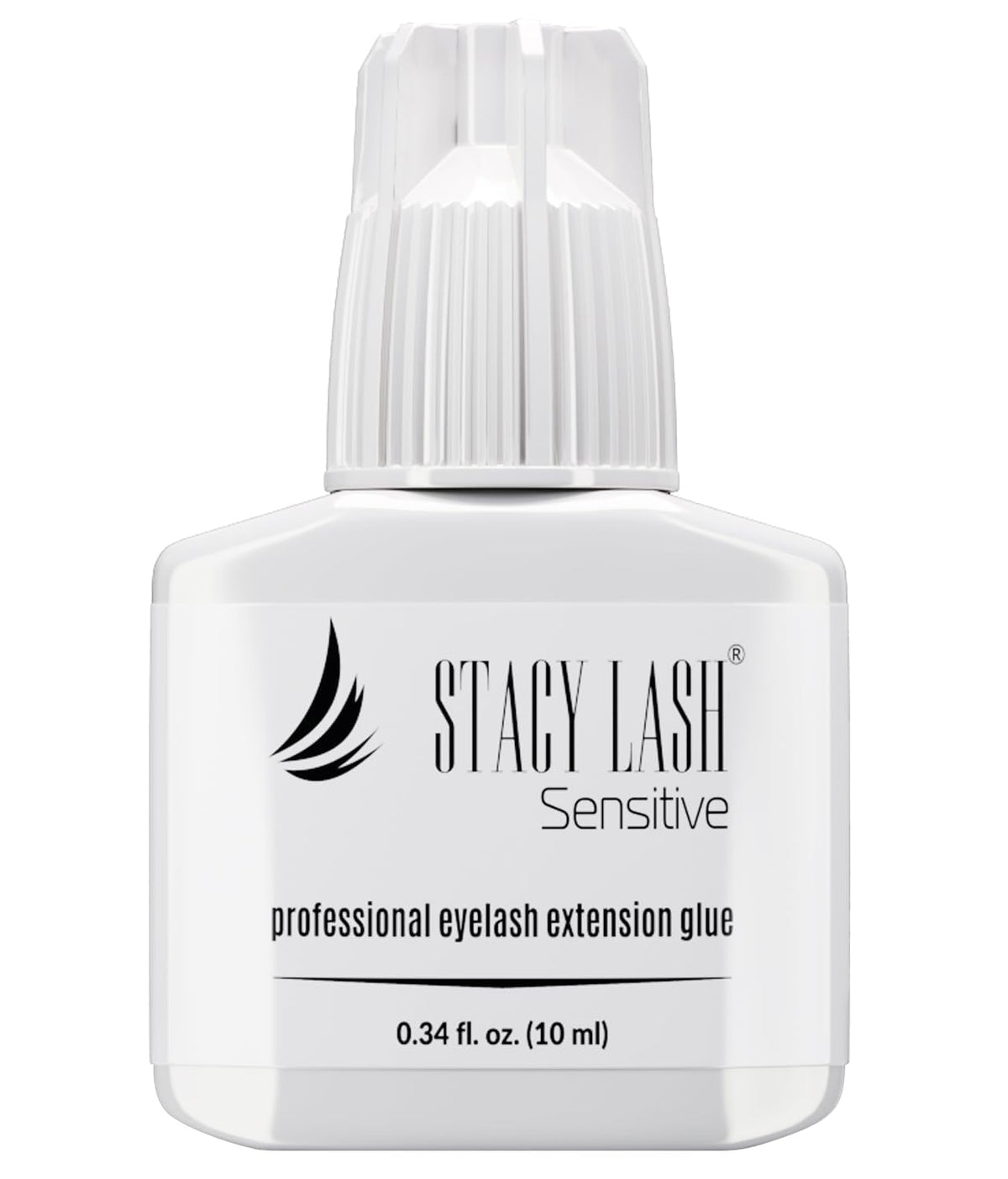 STACY LASH front packaging showing product and benefit low-fume formula