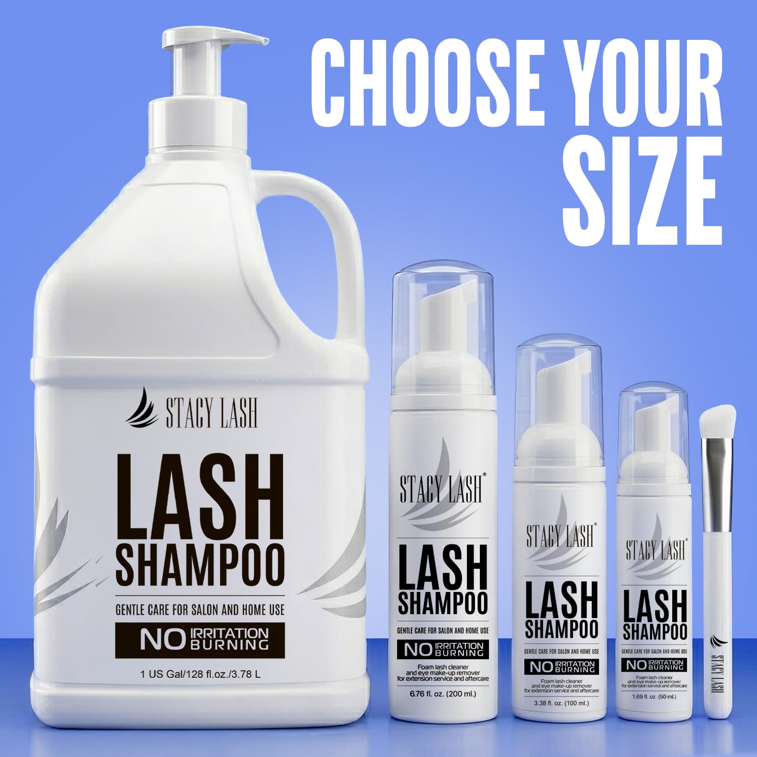 STACY LASH in a salon setting used by technician to prep lashes professionally
